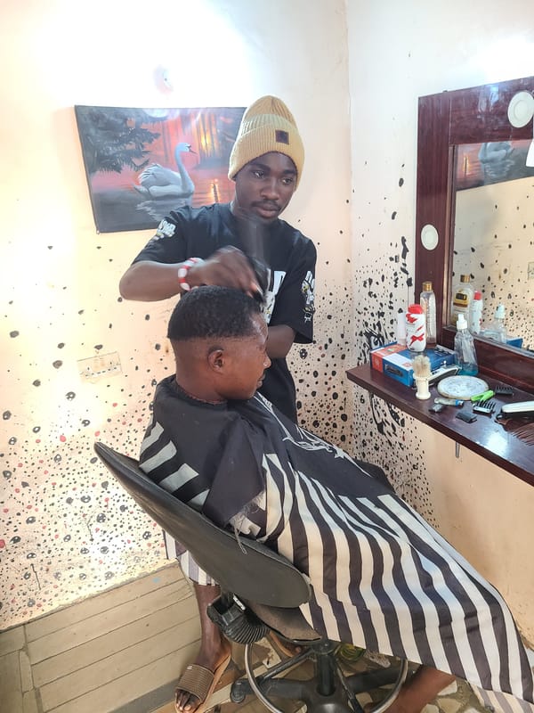 Daily life unfolds on Jos streets during morning hours