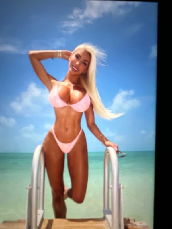 Beach vacation selfies and blurry nighttime outdoor shots from Sofia
