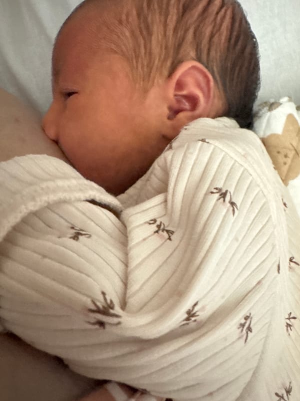 Tender infant moments captured in Aprilia, Italy