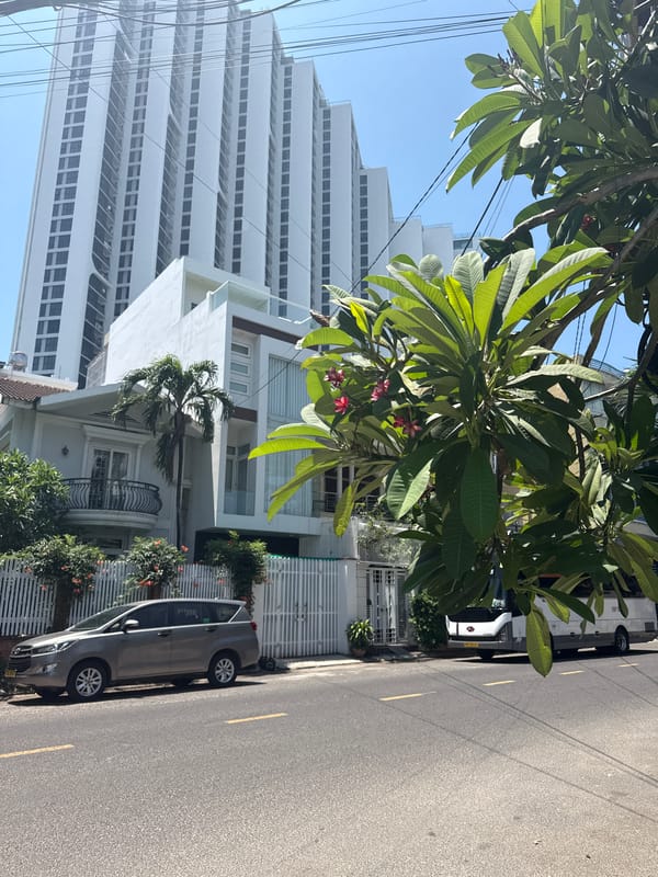 Morning around Nha Trang: streets, gym, coastline, and flowers