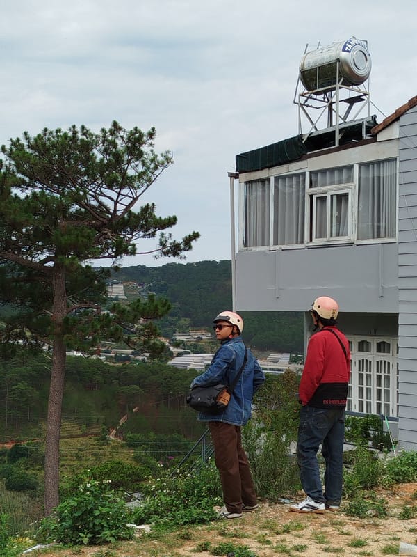 Morning documentation of Da Lat Vietnam architecture and landmarks