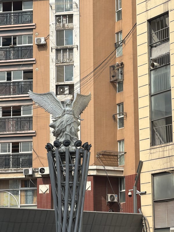 Morning urban scenes documented across Jiangning District, China