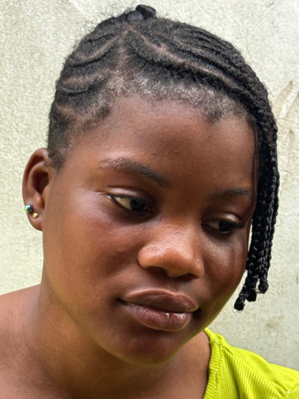 Casual street scenes documented in Badagry, Nigeria