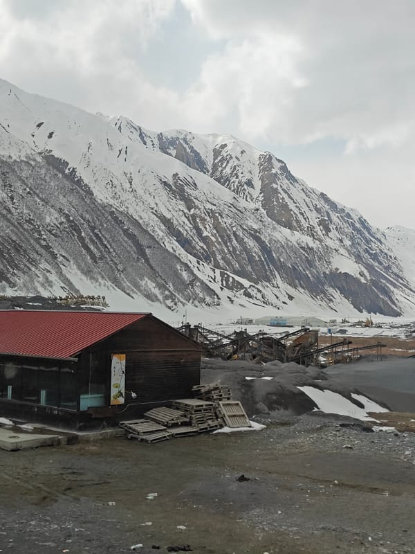 Witness documents snow-capped mountain landscape over four minutes