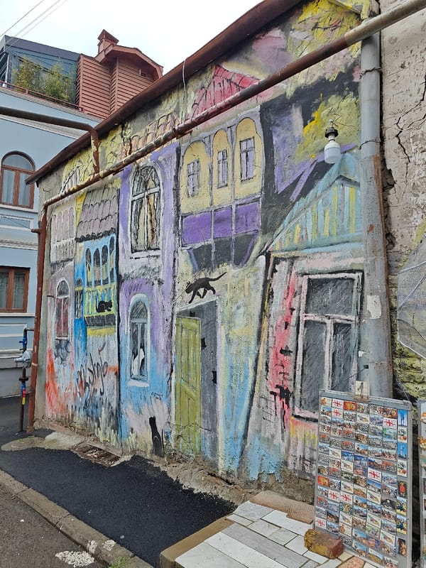 Street art and urban details documented in Tbilisi