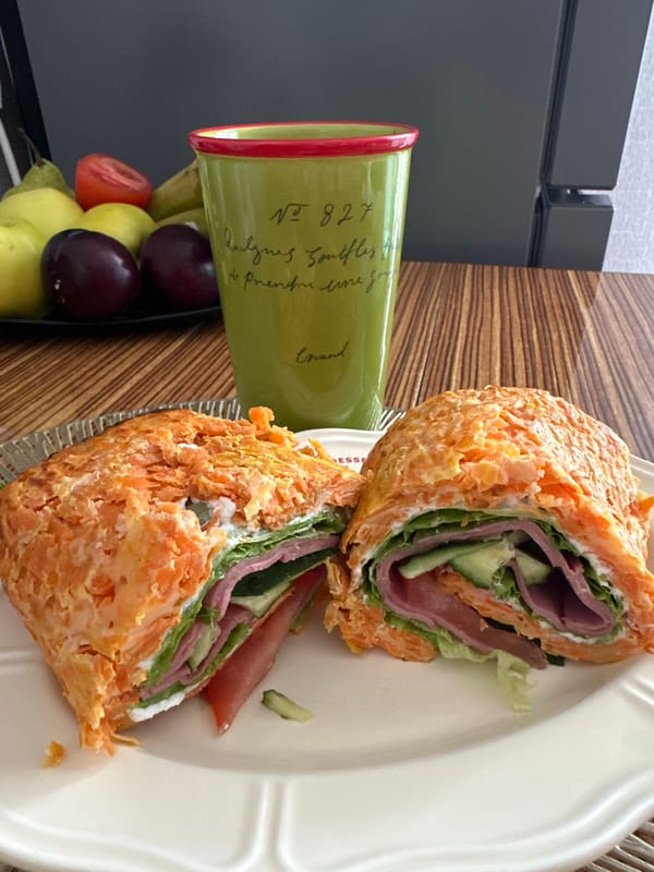 Morning routine documented in Yuzhnouralsk: selfies and homemade wraps