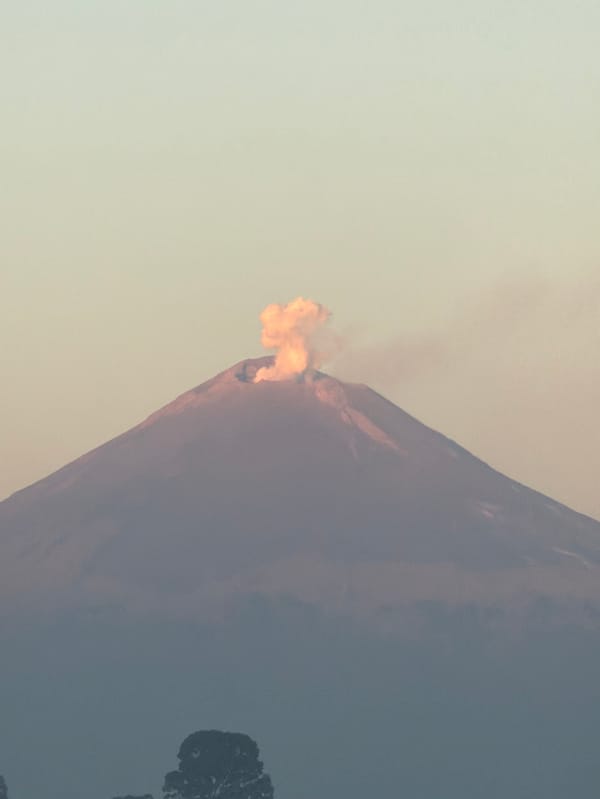 Popocatépetl volcano erupts, ash plume visible from Mexico town