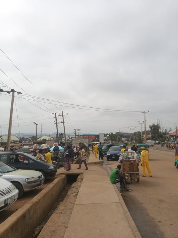 Morning street life documented across Jos, Rafin Par Nigeria