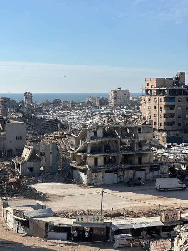 Witnesses document widespread destruction across Gaza City