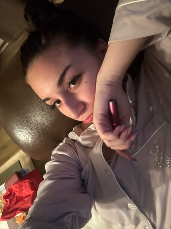 Couple's quiet evening at home captured in nine moments