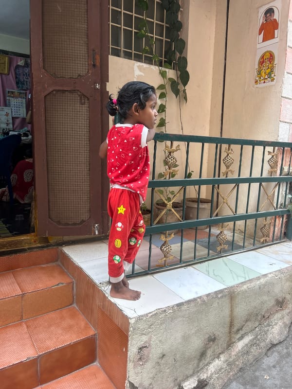 Ordinary morning moments documented across Puttaparthi pilgrimage town