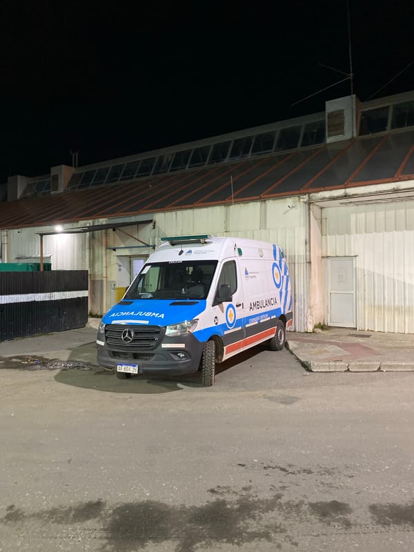 Nighttime scenes documented across Ushuaia, Argentina in brief span