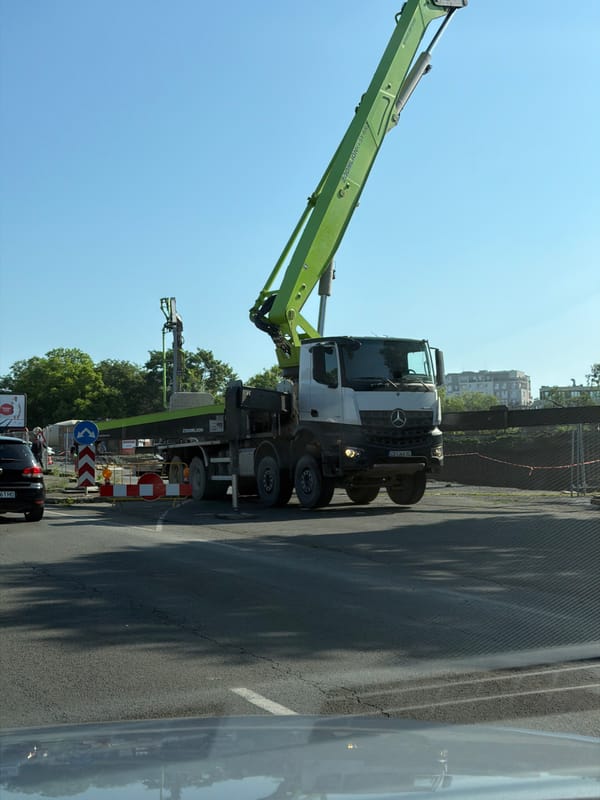 Morning life documented across Burgas, Bulgaria construction and wildlife scenes