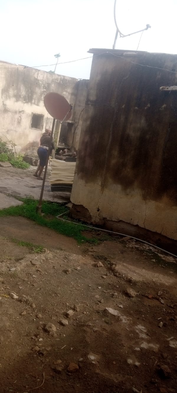 Morning life documented in Sabon Tasha Nigeria residential area