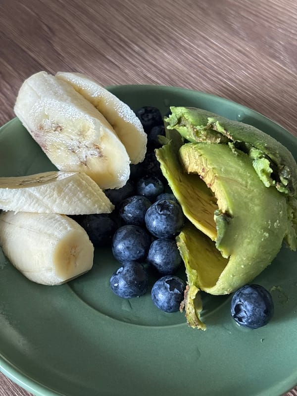 Late-night healthy snack documented in Thai resort town