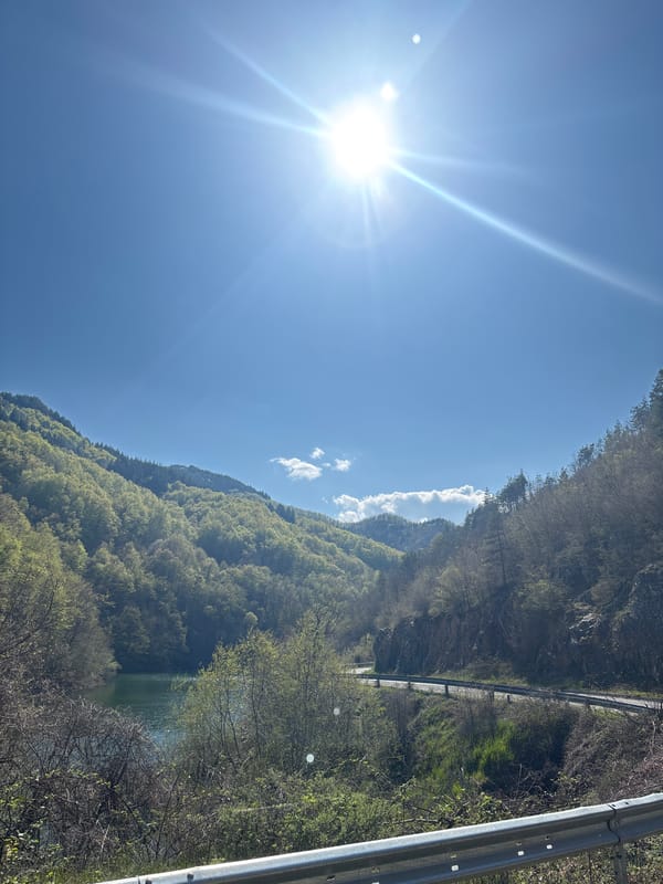Witness documents natural landscapes and construction in Bulgarian village