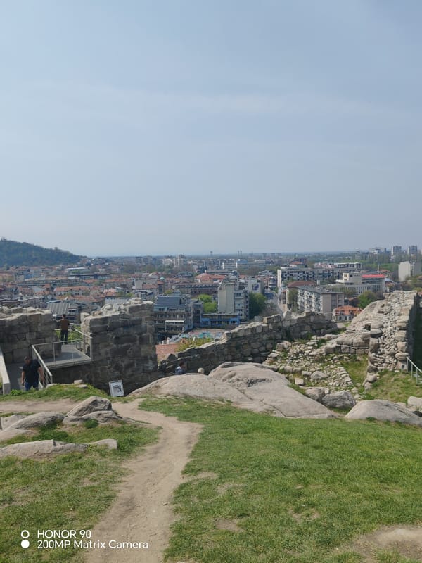 Tourist captures historic Plovdiv from ancient ruins to cobblestone streets