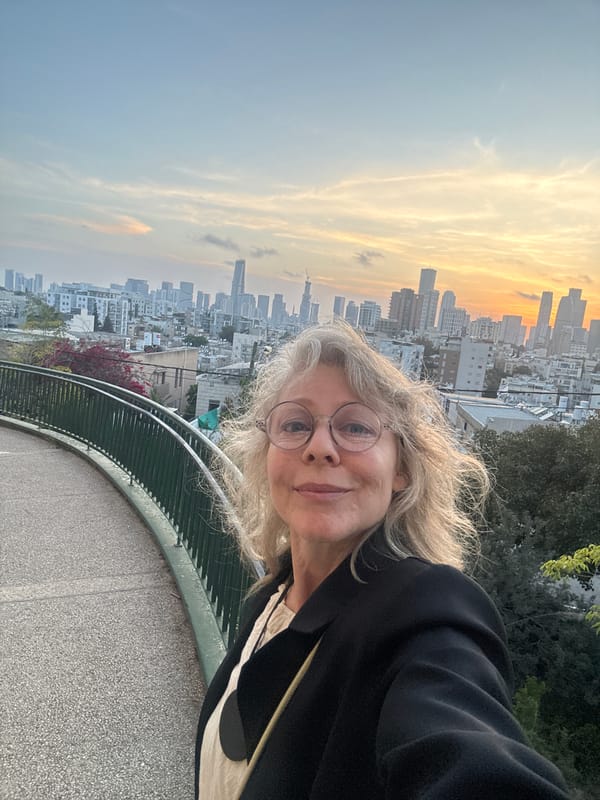 Sunset selfies and skyline views captured across Ramat Gan