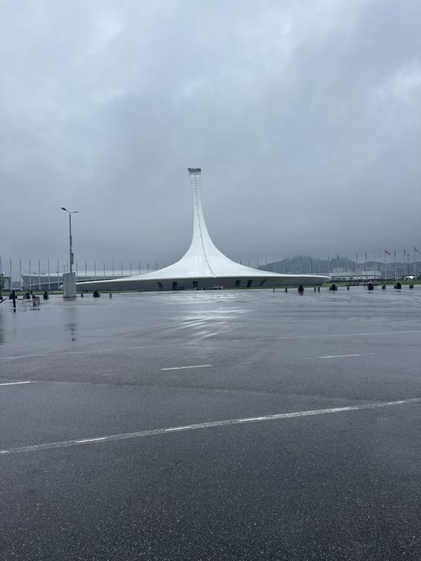 Overcast conditions observed at Fisht Olympic Stadium, Sirius