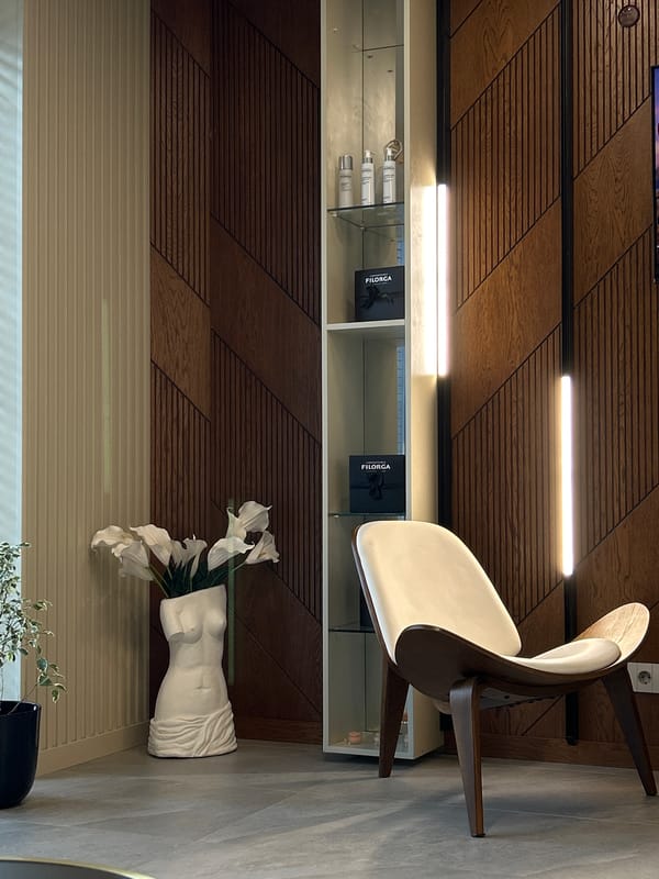 Modern interior space documented in Gotse Delchev, Bulgaria