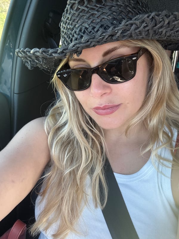 Woman photographed in vehicle in Aubagne, France