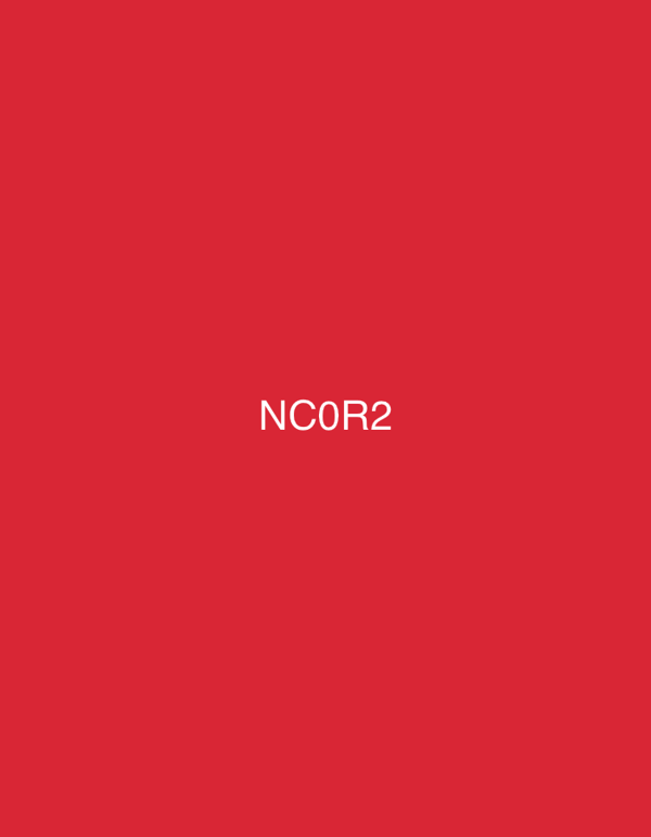 Red display with white "NC0R2" text observed in Russia