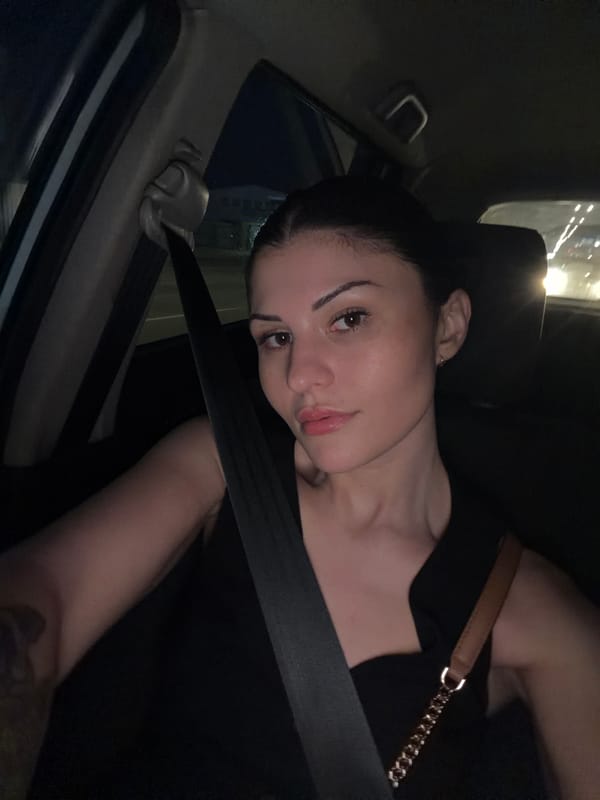 Woman observed in passenger seat of car in Sofia