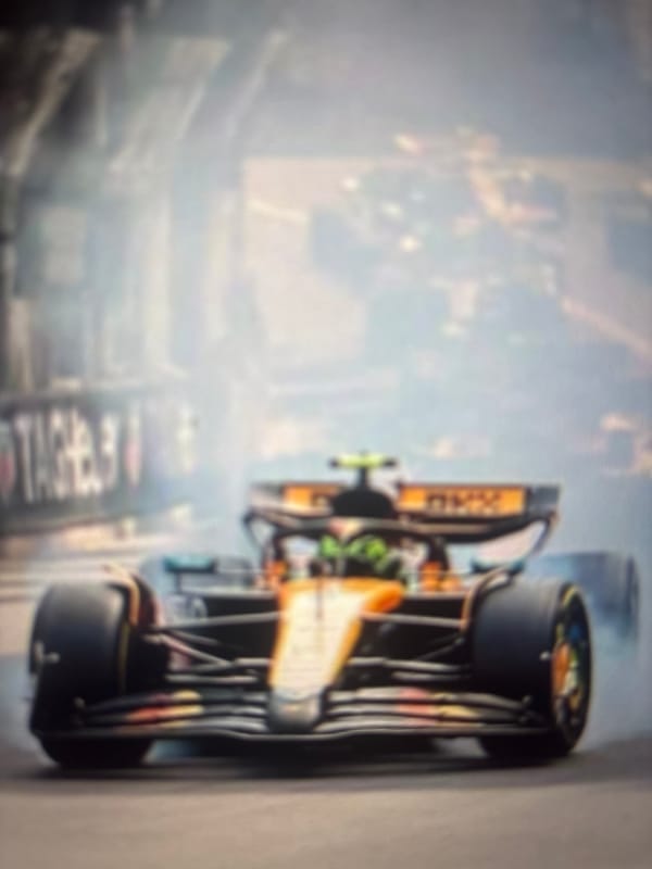 Morning domestic scenes: Yorkshire Terrier, breakfast spread, racing car image