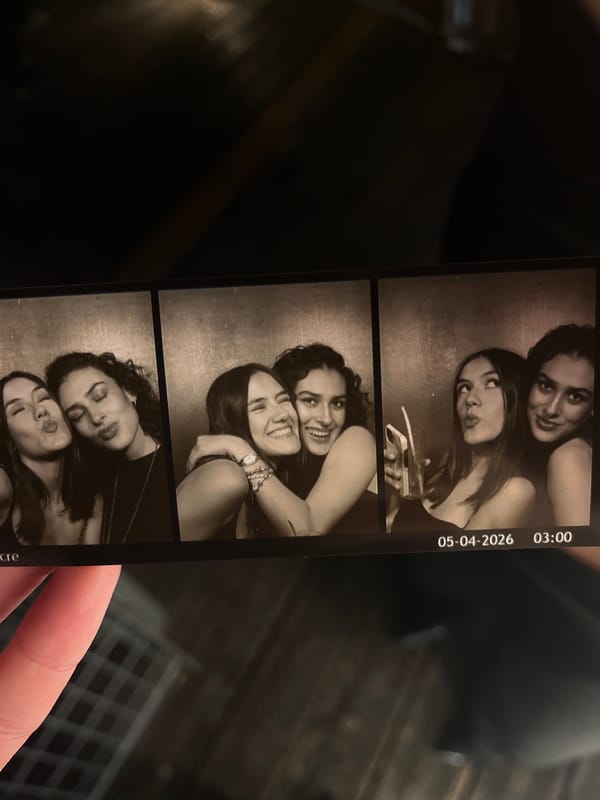 Photo booth memories shared in Lyon early morning