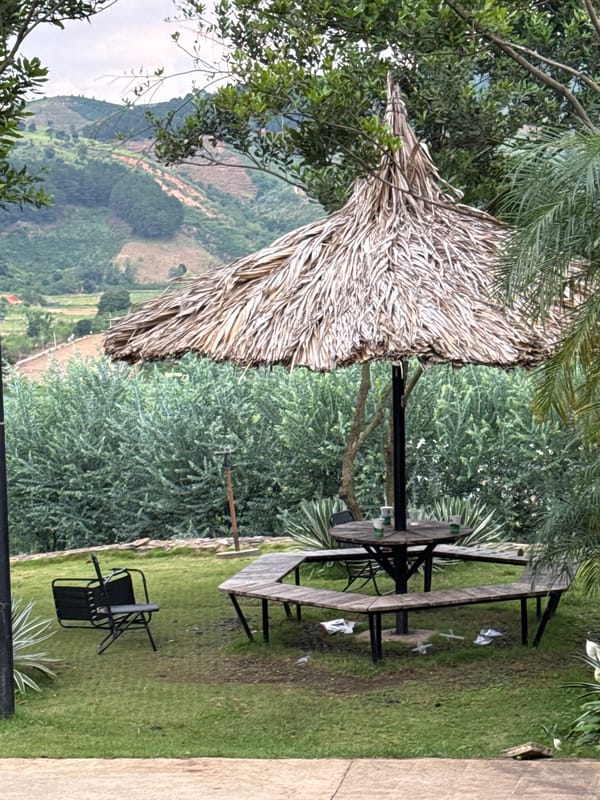 Exploring a hillside eco-resort in Vietnam's central highlands