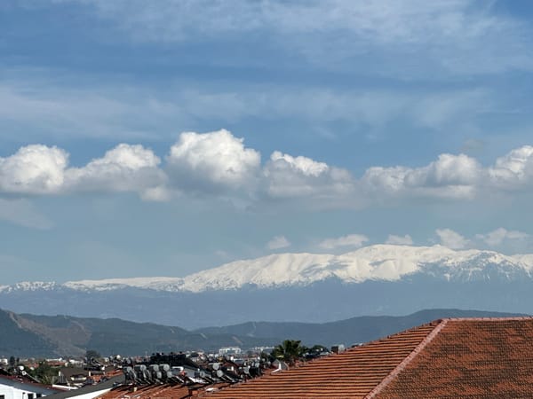 Morning life documented across Fethiye, Turkey residential areas