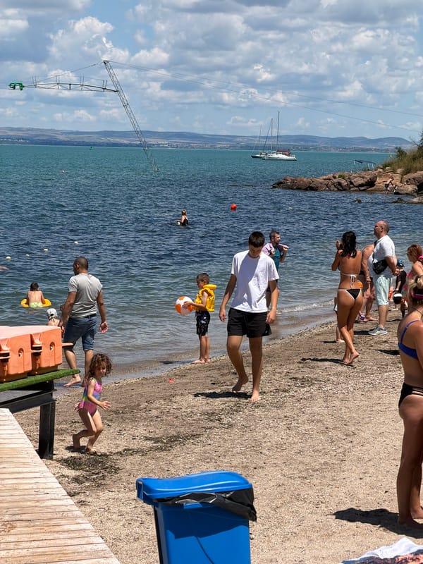 Morning wakeboarding session at Burgas Bay water sports facility