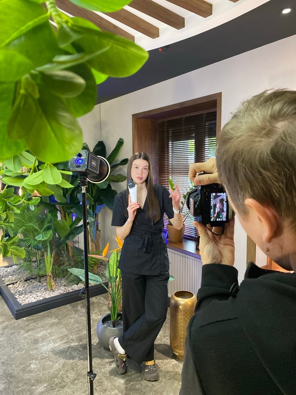 Product photo shoot conducted at Votkinsk salon