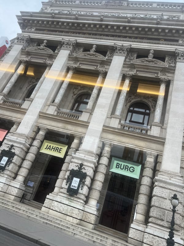 Vienna's historic Burgtheater captured in early morning photograph