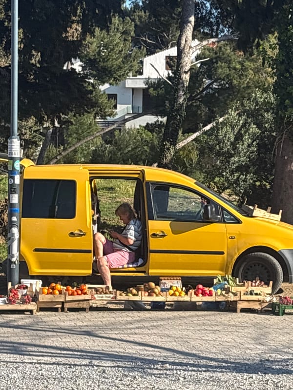 Casual street documentation captured in Bar, Montenegro