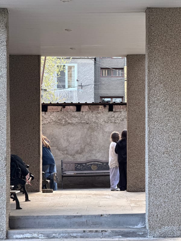 Mixed scenes captured in Yerevan include dance studio, outdoor area