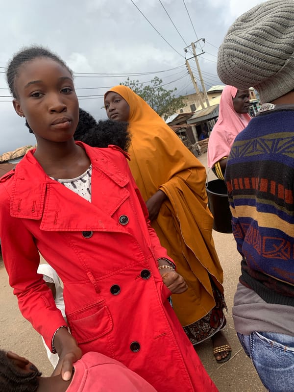 Street scenes and studio sessions across two Nigerian neighborhoods