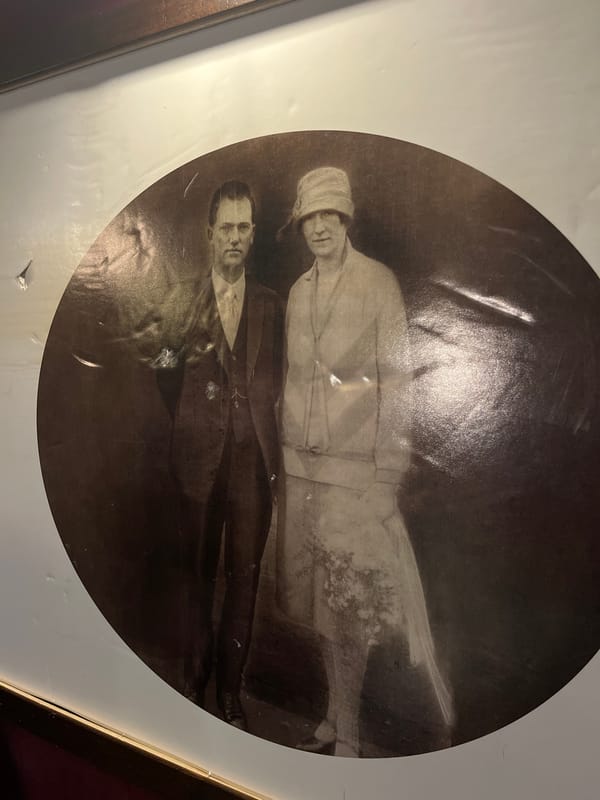 Valencia bar interior and vintage portrait documented by witnesses