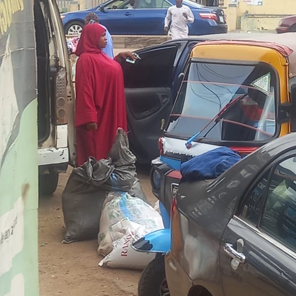 Morning street life documented across two Nigerian communities