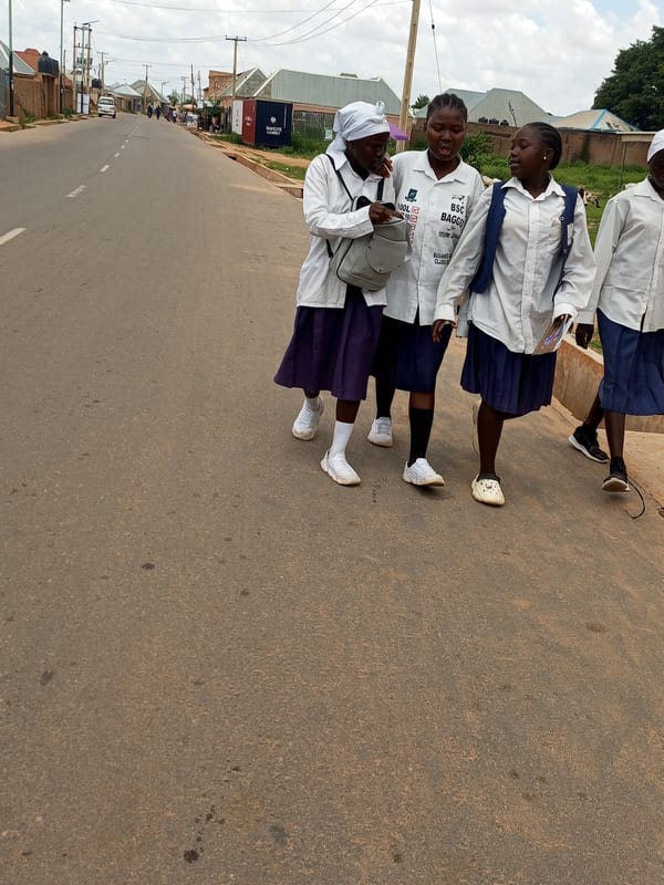 Everyday life on the streets of Tempure, Nigeria