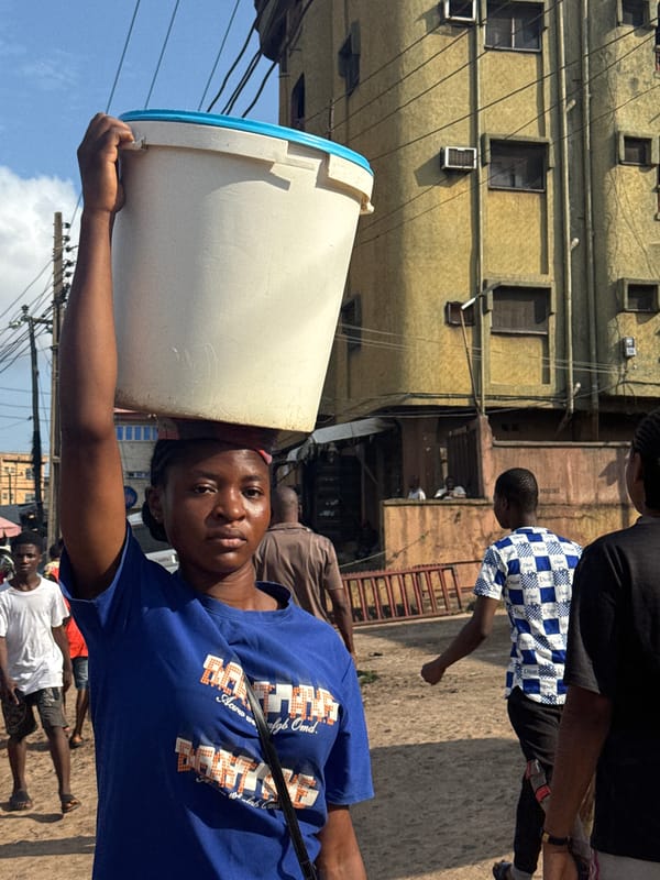 Street-level moments from a busy morning in Anambra State