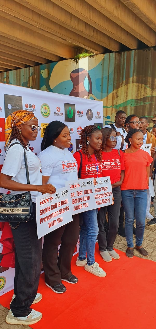 Sickle cell awareness walk draws crowd in Jos, Nigeria