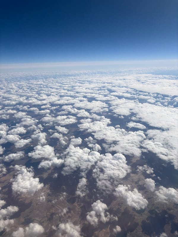 High-altitude Earth curvature photograph captured over Kazakhstan