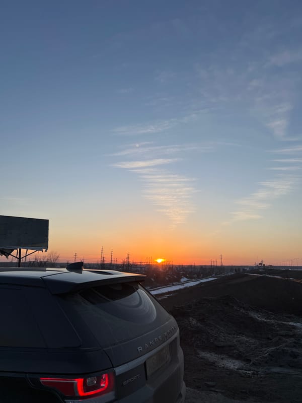 Afternoon scenes captured across Chaikovsky, Russia industrial city