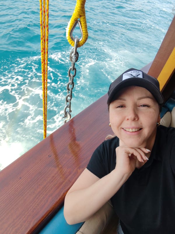 Woman spotted on boat off Alanya coast