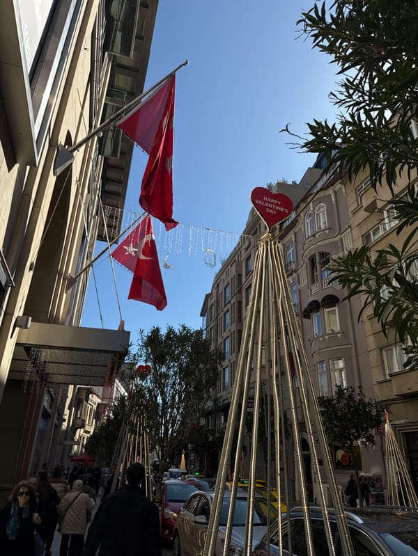 Morning street life documented in Istanbul's Şişli district