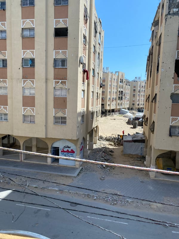 Morning daily life documented in Khan Yunis residential areas