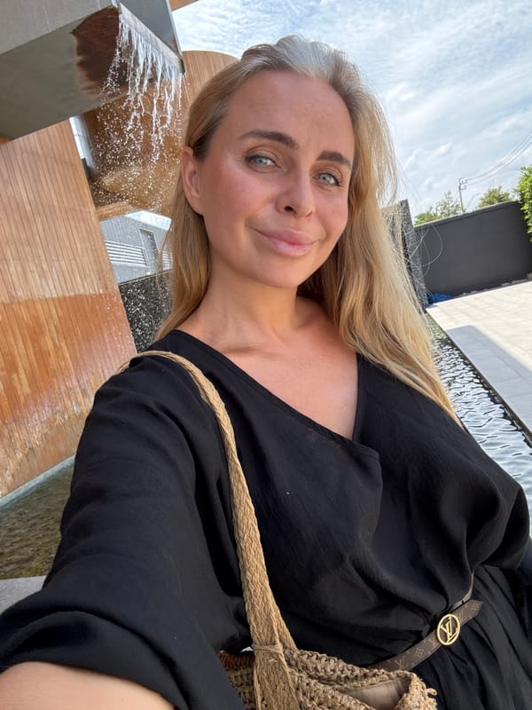 Morning café visit at a design-forward Bangkok coffee spot