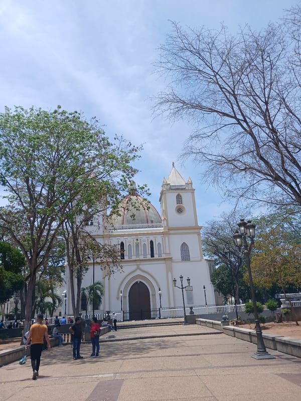 Basilica photographed in Porlamar, Venezuela