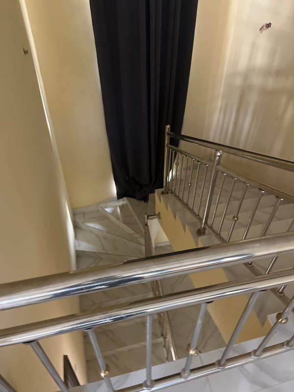 Residential property interior and exterior documented by witness